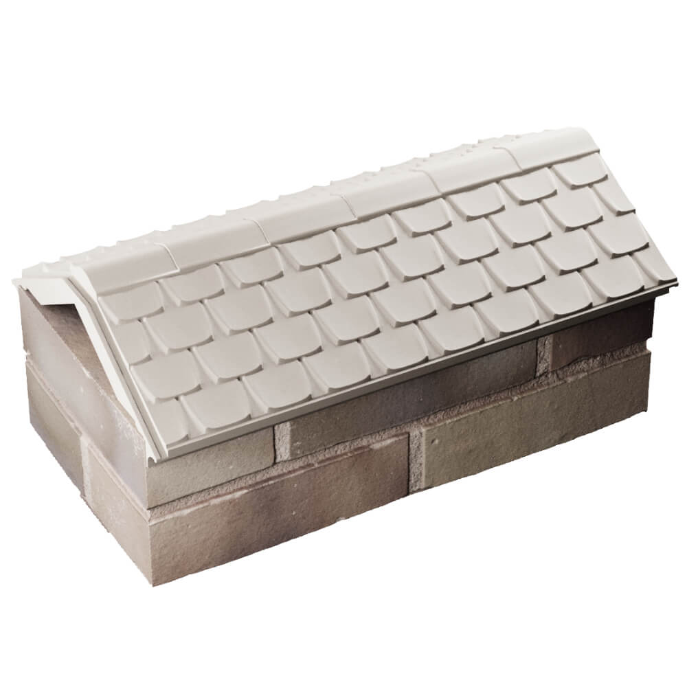 Парапет Zking Эльбрус Бежевый с посадкой на 1 кирпич (255мм) в Владикавказе фото