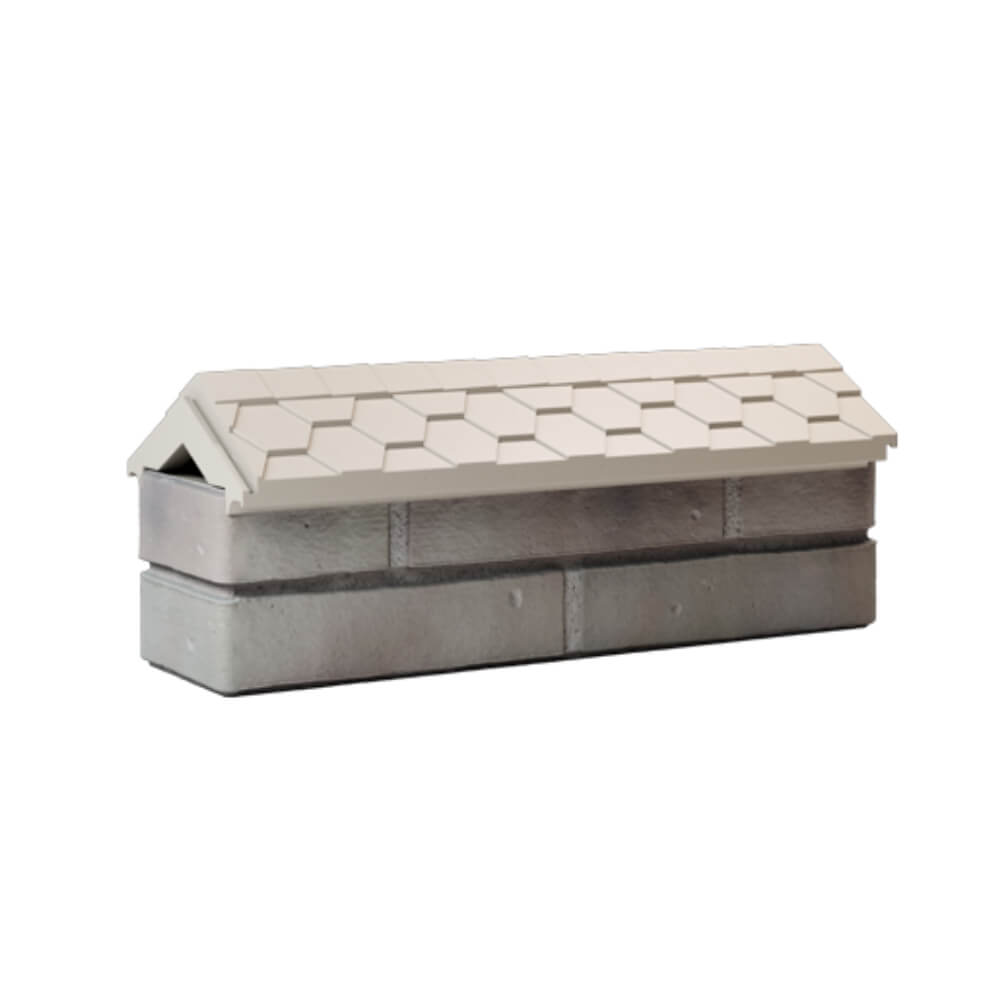 Парапет Zking Эверест Бежевый с посадкой на 0.5 кирпича (130мм) Владикавказ фото