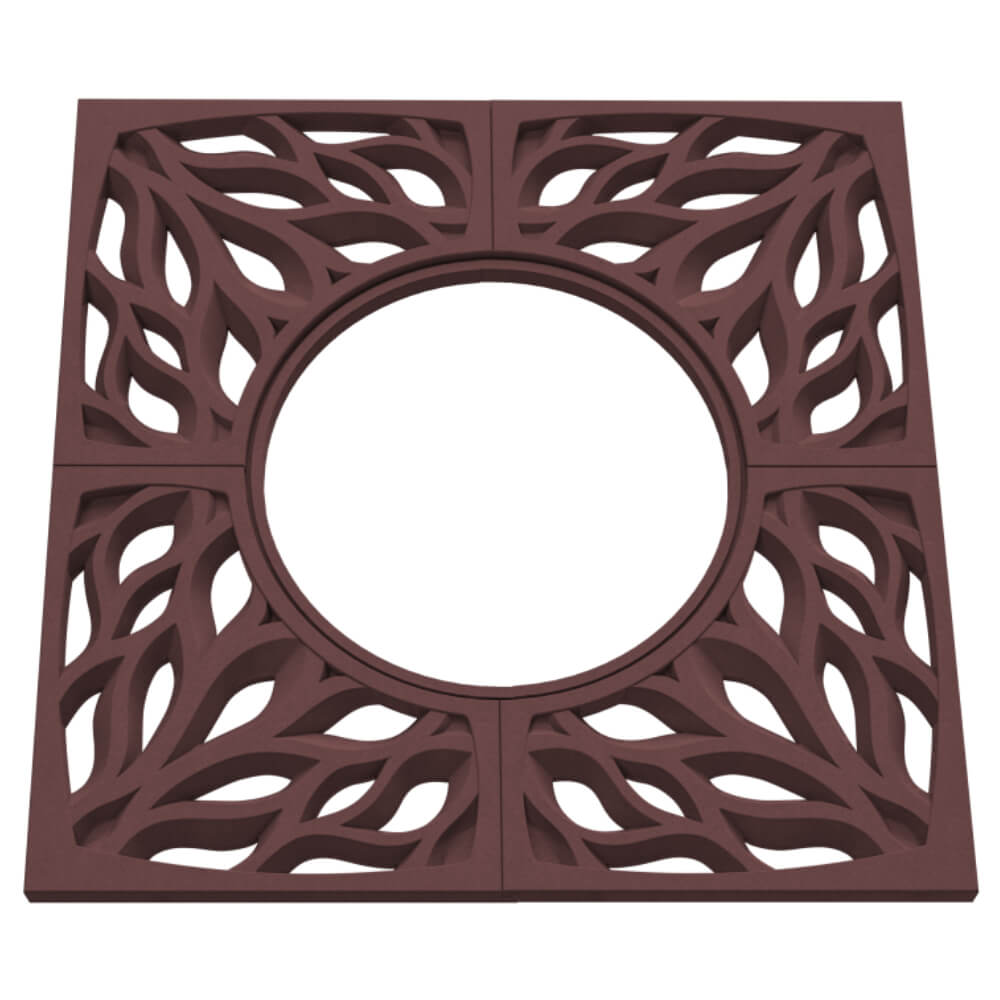 Приствольная решетка для дерева ZKING CRUST 1.2х1.2м Коричневая в Владикавказе фото