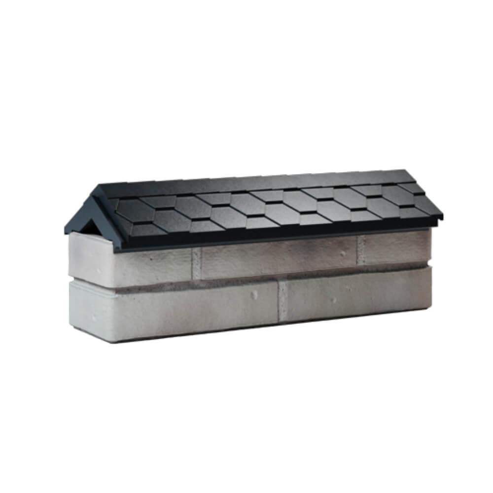 Парапет Zking Эверест Черный с посадкой на 0.5 кирпича (130мм) Владикавказ фото