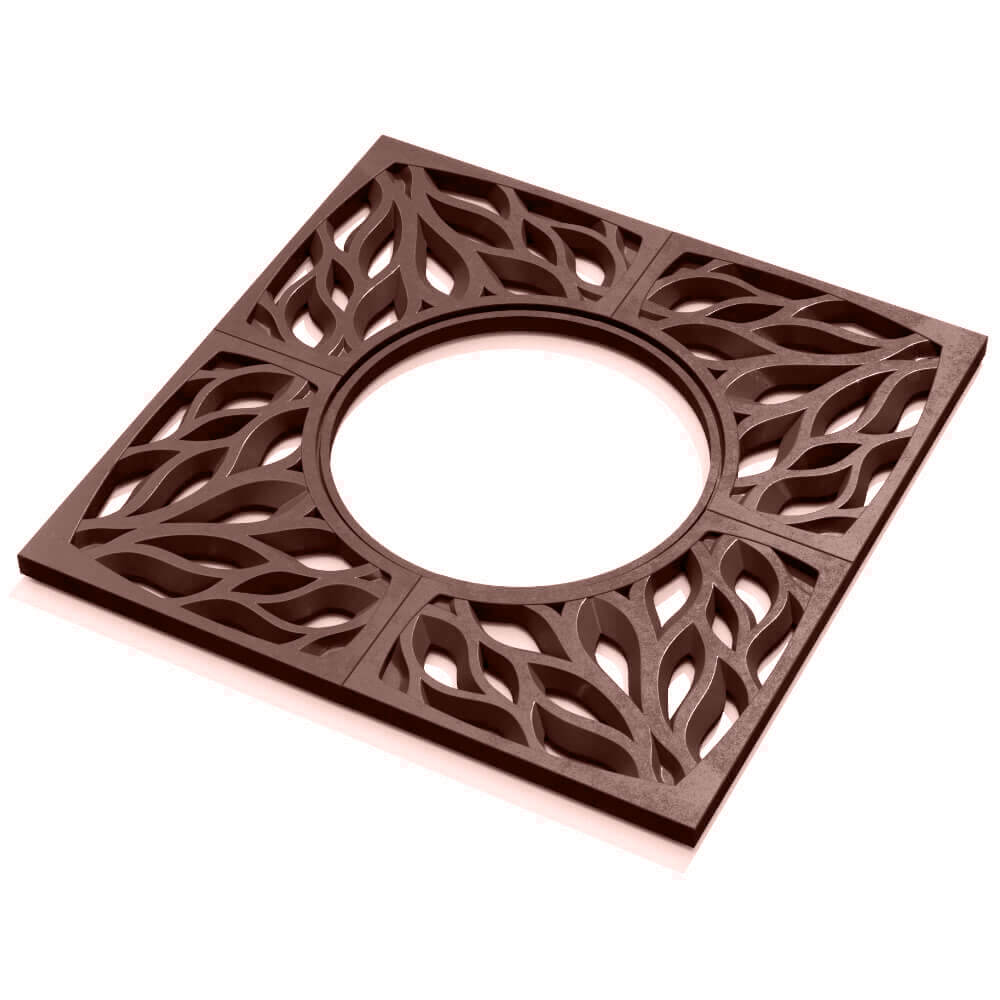 Приствольная решетка для дерева ZKING CRUST 1.2х1.2м Коричневая в Владикавказе фото