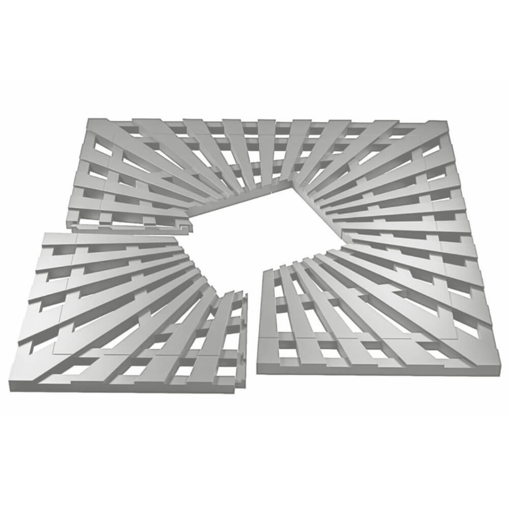 Приствольная решетка для дерева ZKING ATMOSPHERE 1.2х1.2м Бежевая в Владикавказе фото