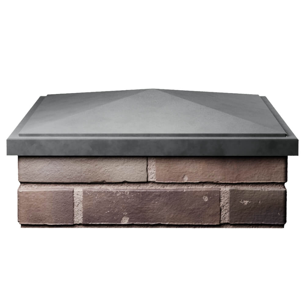 Колпак Zking БонаМоно Серый на столб 2х2 кирпича (515х515, 530х530мм) Владикавказ фото