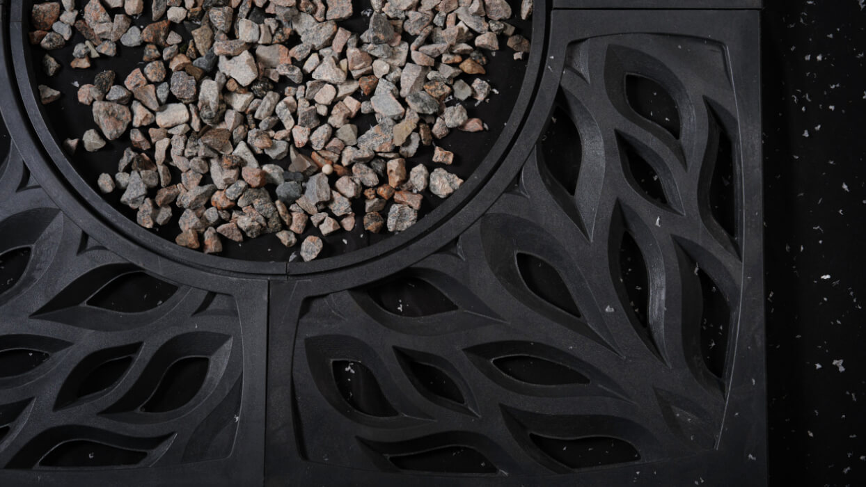 Приствольная решетка для дерева ZKING CRUST 1.2х1.2м Черная в Владикавказе фото